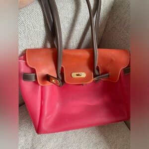 Birkin Style jelly handbag